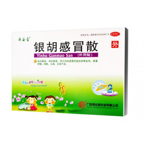 源安堂 银胡感冒散 2.2g*2袋